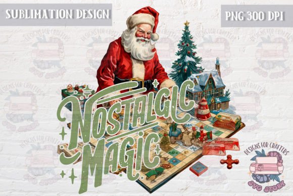 Download Retro Christmas PNG Sublimation Magic - Christmas Collection