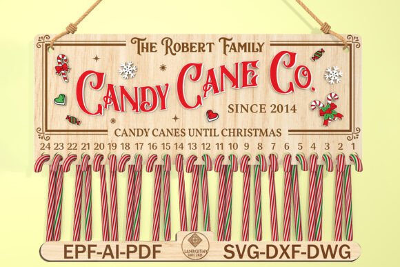 Download Days Until Christmas Advent Calendar Svg - Christmas Collection