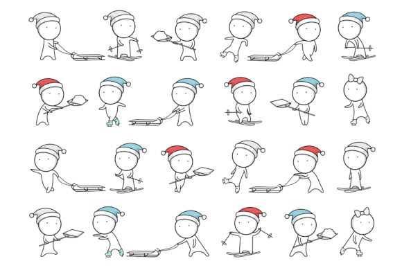 Download Winter Holidays and Christmas Icons - Christmas Collection