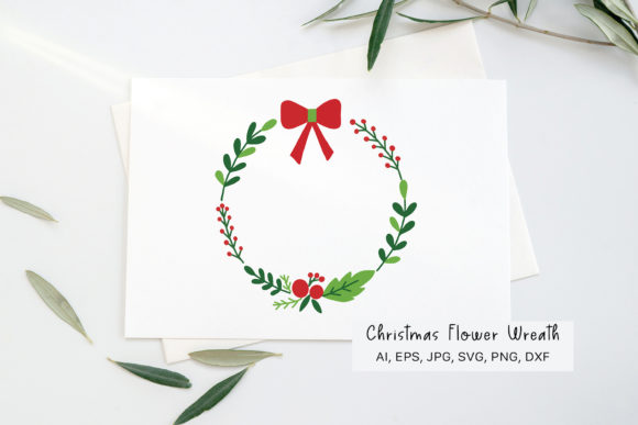 Download Holly Wreath Svg, Christmas Wreath Svg, - Christmas Collection