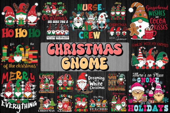 Download Christmas Gnome SVG Bundle - Christmas Collection