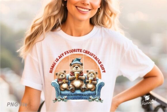 Download Home is My Favorite Christmas Gift PNG - Christmas Collection