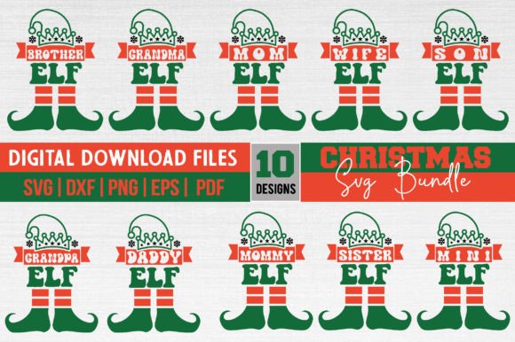 Download Christmas Family Svg Design Bundle - Christmas Collection