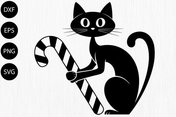 Download Cat Christmas,Pet Christmas Ornament Svg - Christmas Collection